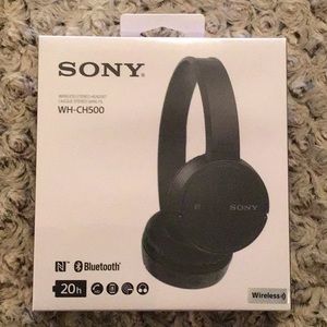 Sony Wireless Bluetooth Headphones - New, Sealed.